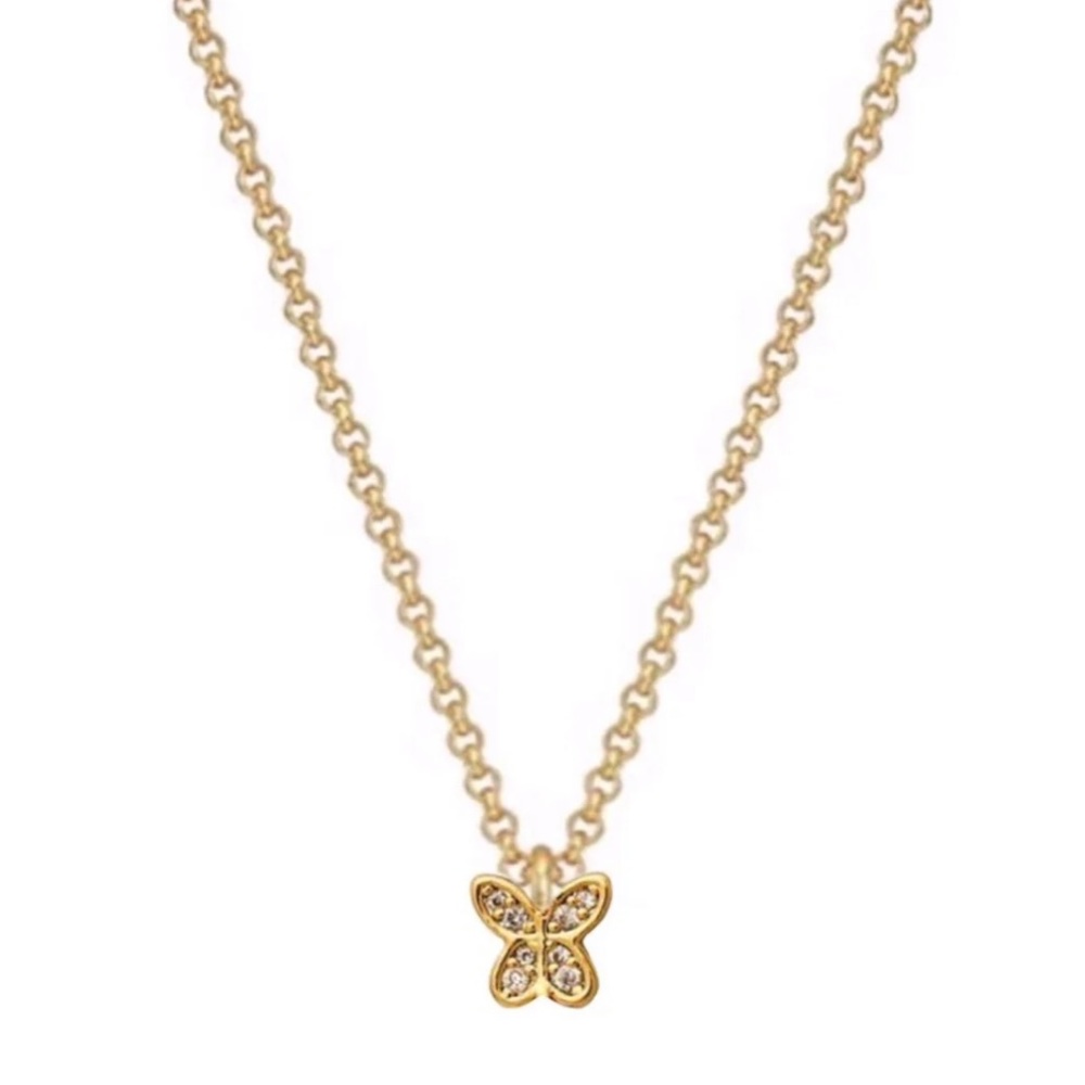 $58 Kate Spade ‘in a flutter’ mini butterfly pendant necklace